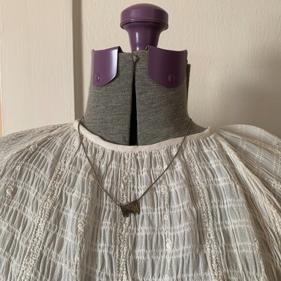 Handmade Cat Necklace 925 Sterling Silver Buenos Aires Coil Chain 16" Approx. - Picture 1 of 7